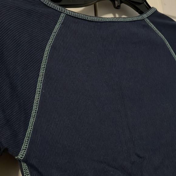 American Eagle Three-Quarter Sleeved Shirt - Picture 3 of 3